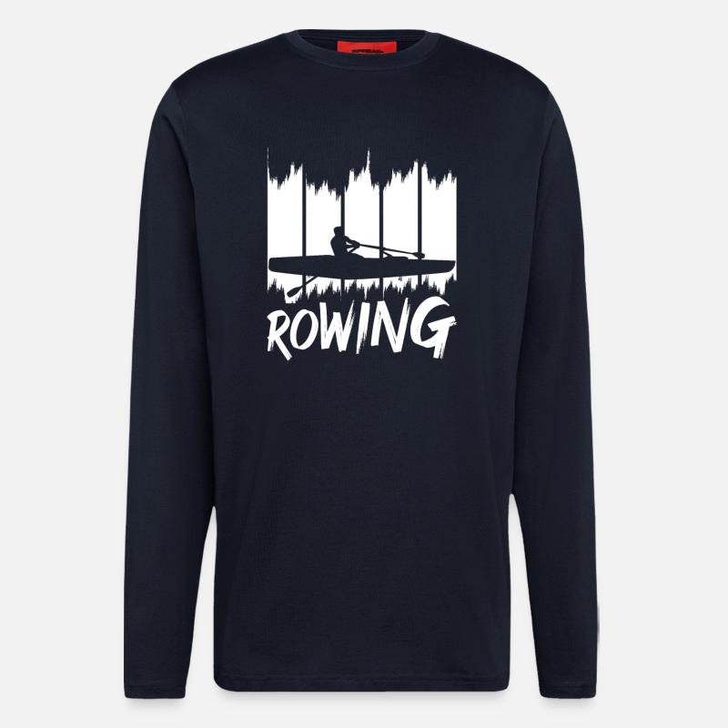 Skullen - Langarmshirt - made by SPREAD  - DARK NAVY