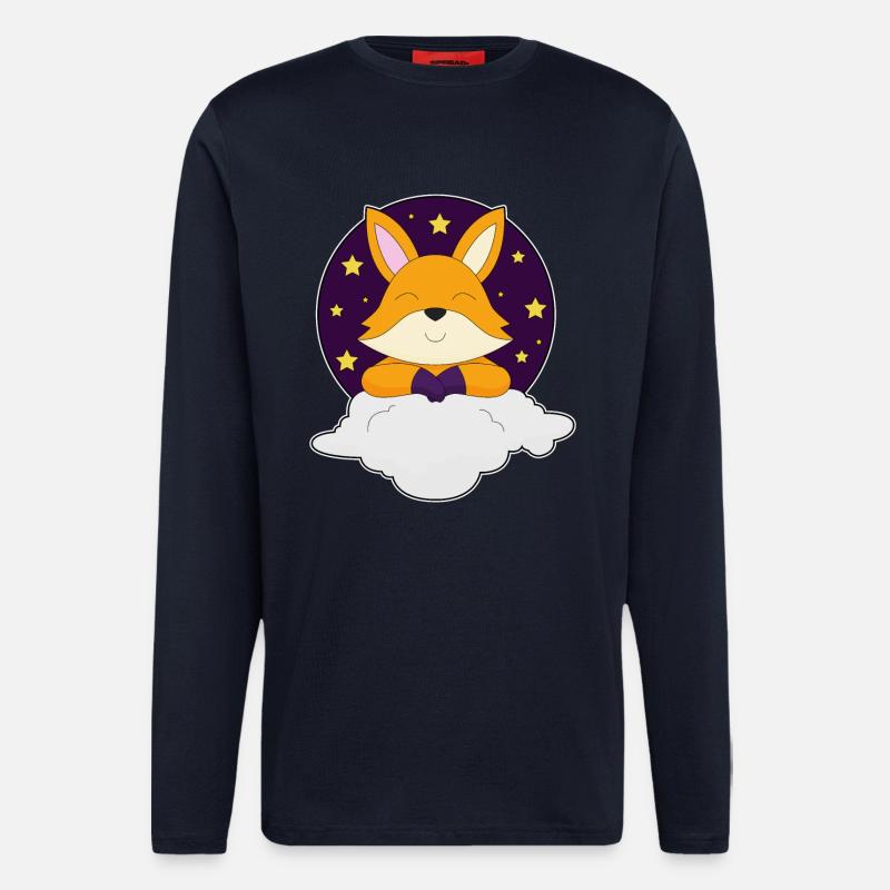 Fox Clouds - Longsleeve - made by SPREAD - DARK NAVY