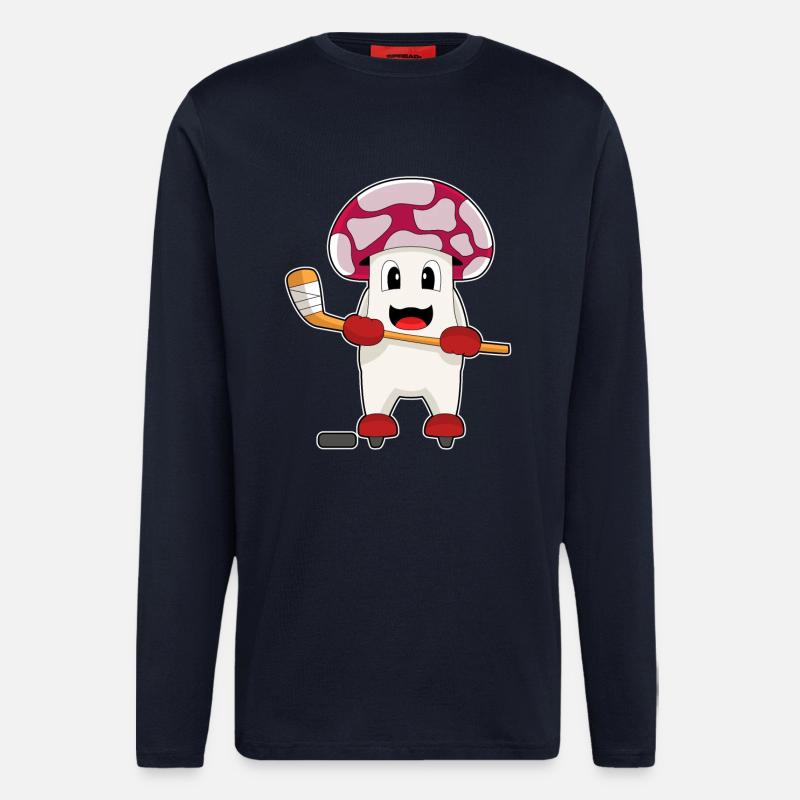 Pilz Eishockey Eishockeyschläger - Langarmshirt - made by SPREAD - DARK NAVY