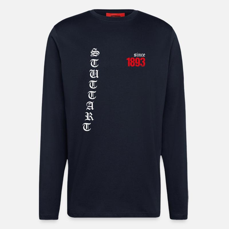 Stuttgart since 1893 - Langarmshirt - made by SPREAD  - DARK NAVY