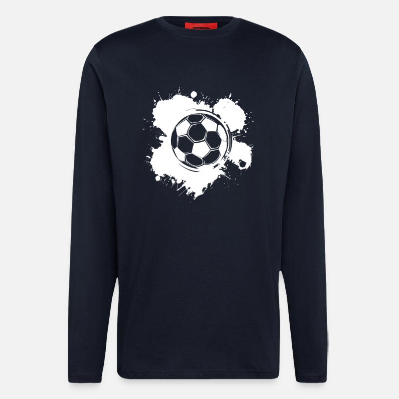 Fußball - Langarmshirt - made by SPREAD  - DARK NAVY