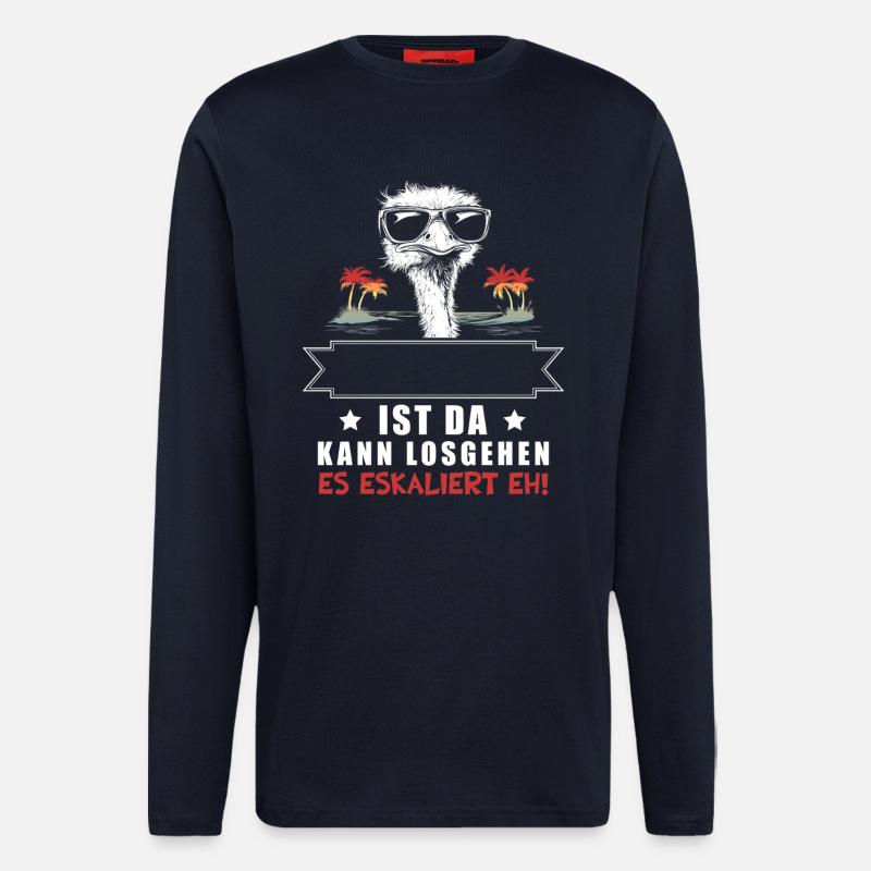 It's escalating anyway! Name Customizable Bouquet - Longsleeve - made by SPREAD  - DARK NAVY