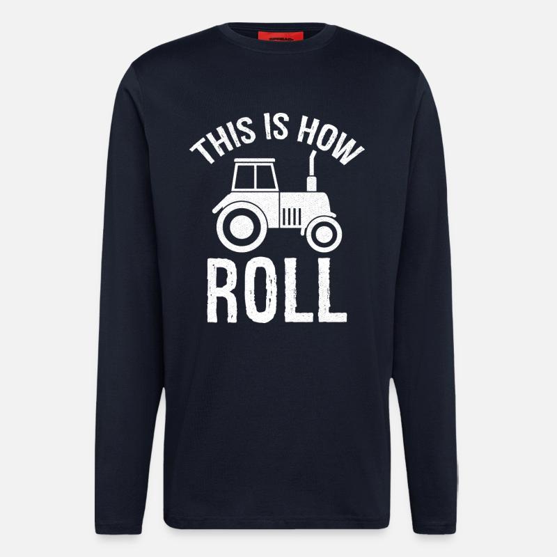 this is how roll - Langarmshirt - made by SPREAD  - DARK NAVY