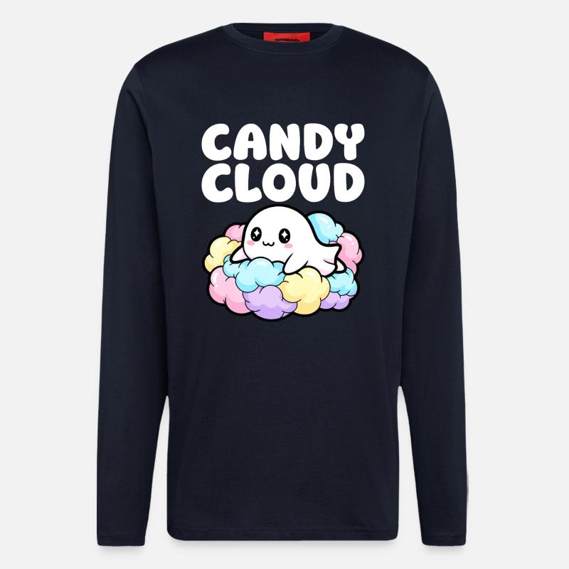 CANDY CLOUD - GEIST HALLOWEEN - Langarmshirt - made by SPREAD  - DARK NAVY