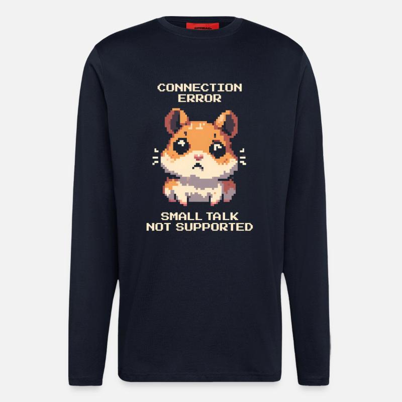 Erreur de connexion : Smalltalk impossible | Intro - Manches longues bio décontracté fabriqué en UE - DARK NAVY
