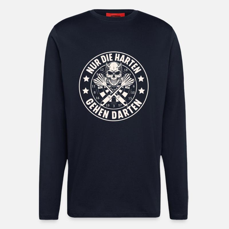 Darts - Langarmshirt - made by SPREAD  - DARK NAVY