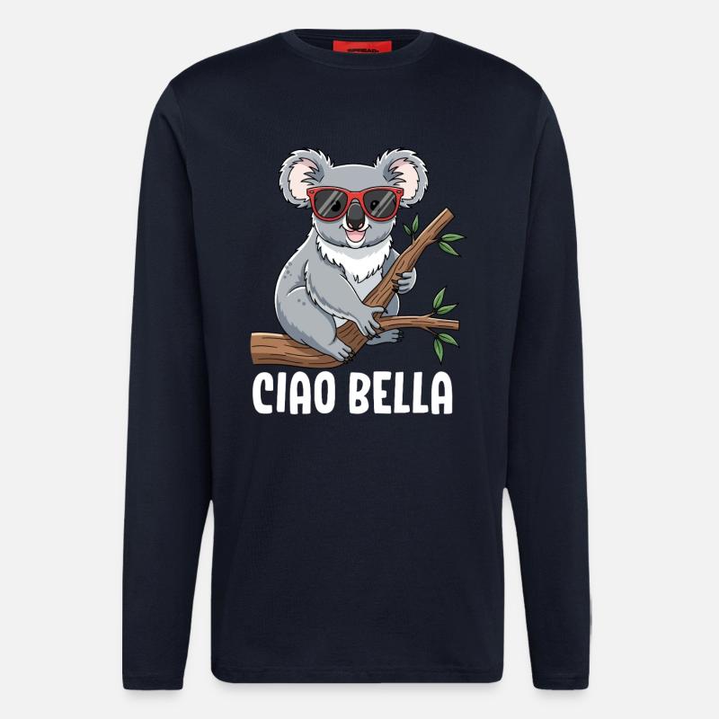Ciao Bella - Langarmshirt - made by SPREAD  - DARK NAVY