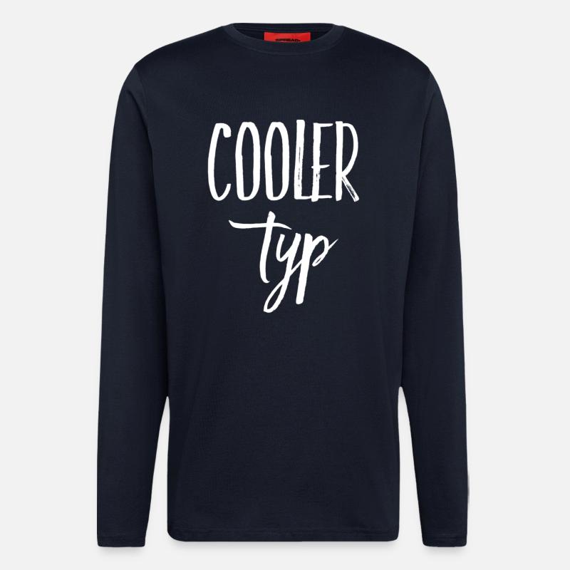 COOLER TYP - Langarmshirt - made by SPREAD  - DARK NAVY