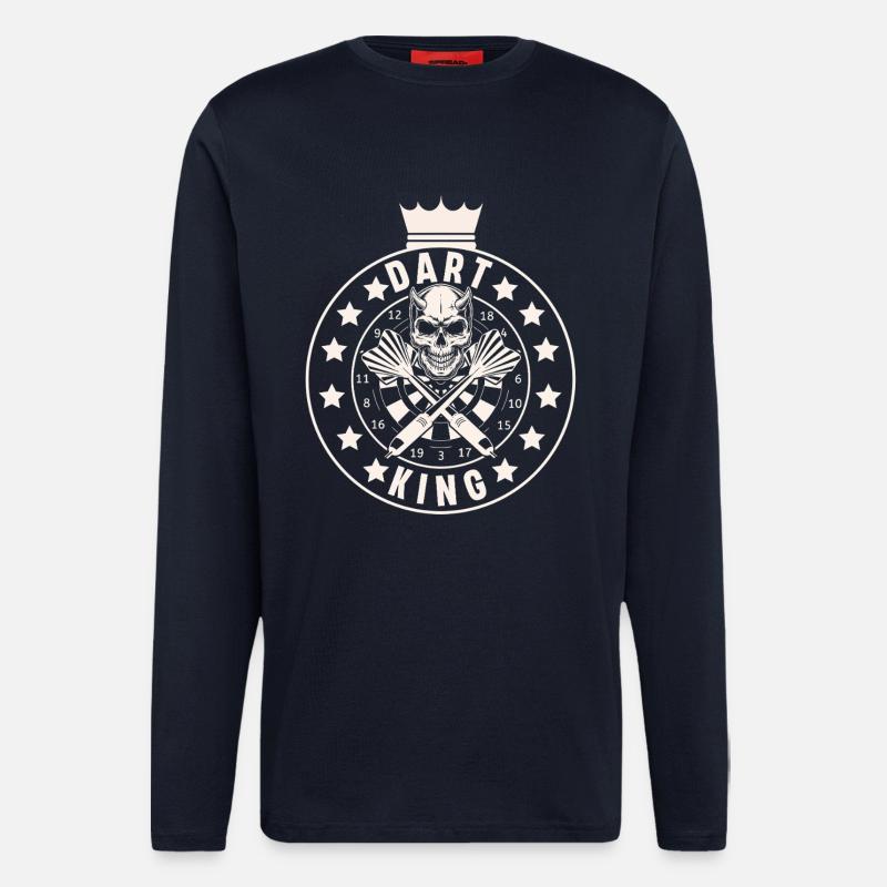 Darts - Langarmshirt - made by SPREAD  - DARK NAVY