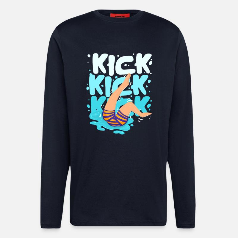 Swimming instructor - Longsleeve - made by SPREAD  - DARK NAVY