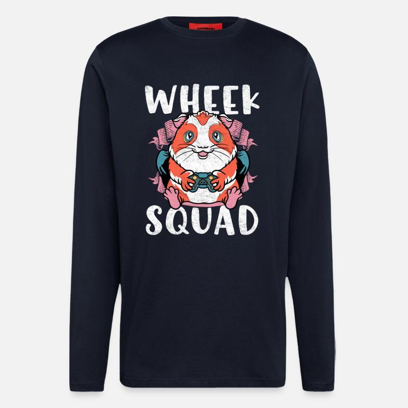 Week Squad Hamster Gaming - Longsleeve - made by SPREAD  - DARK NAVY