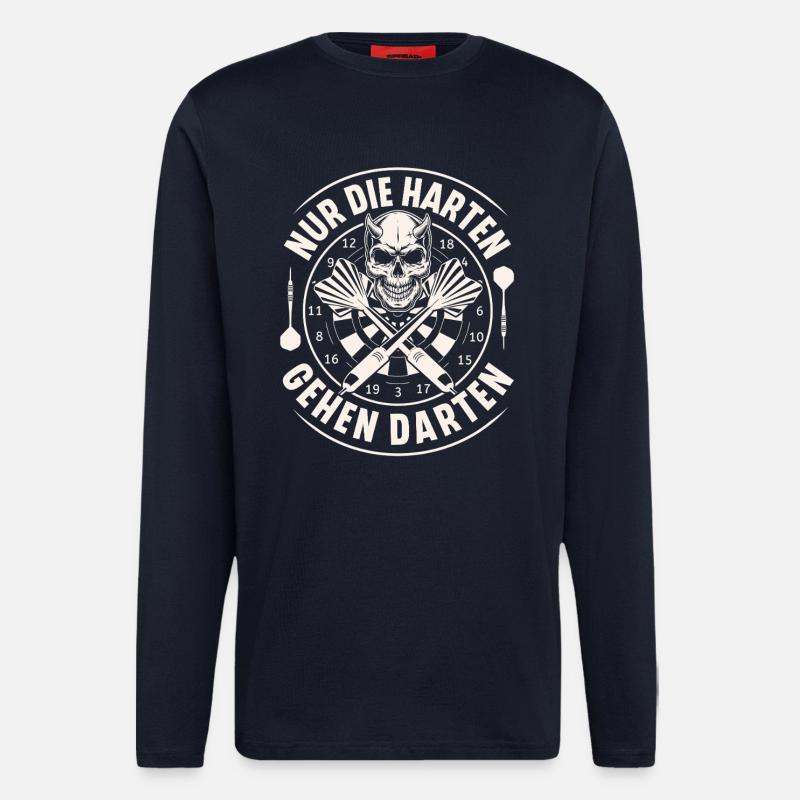 Darts - Langarmshirt - made by SPREAD  - DARK NAVY