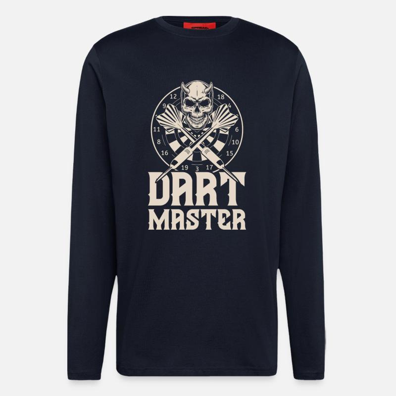 Darts - Langarmshirt - made by SPREAD  - DARK NAVY