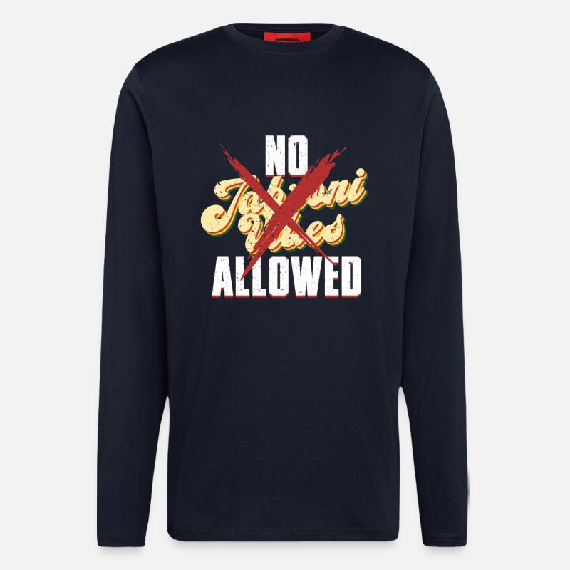 No Jabroni Vibes Allowed - Langarmshirt - made by SPREAD  - DARK NAVY