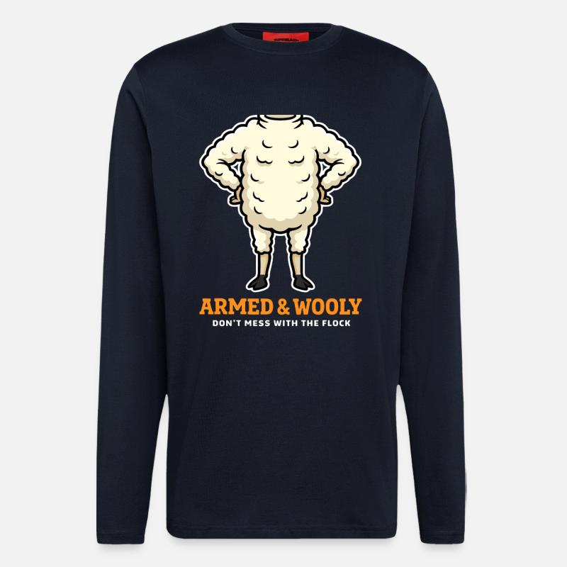 Schaf Kostüm - Langarmshirt - made by SPREAD  - DARK NAVY