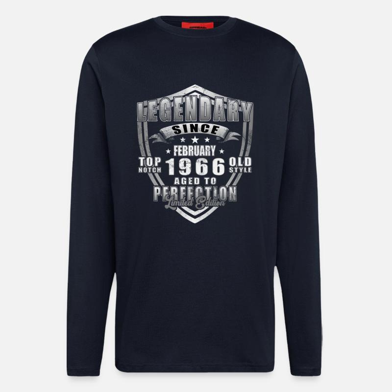 February 1966 - February 1966 Gift - Longsleeve - made by SPREAD  - DARK NAVY