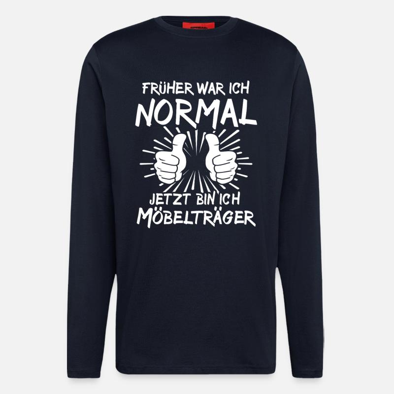 Möbelträger - Langarmshirt - made by SPREAD  - DARK NAVY
