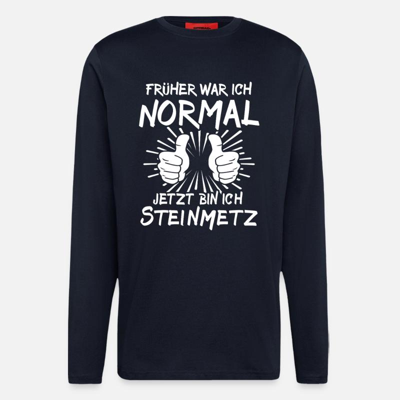 stonemason - Longsleeve - made by SPREAD  - DARK NAVY