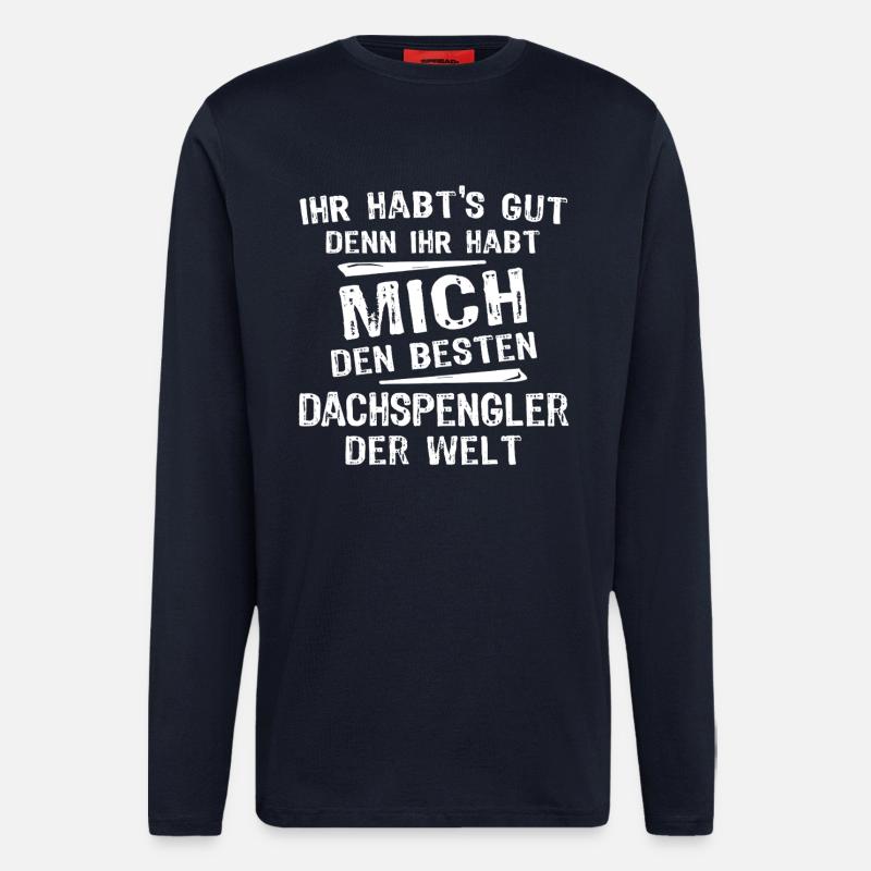 Dachspengler - Longsleeve - made by SPREAD  - DARK NAVY
