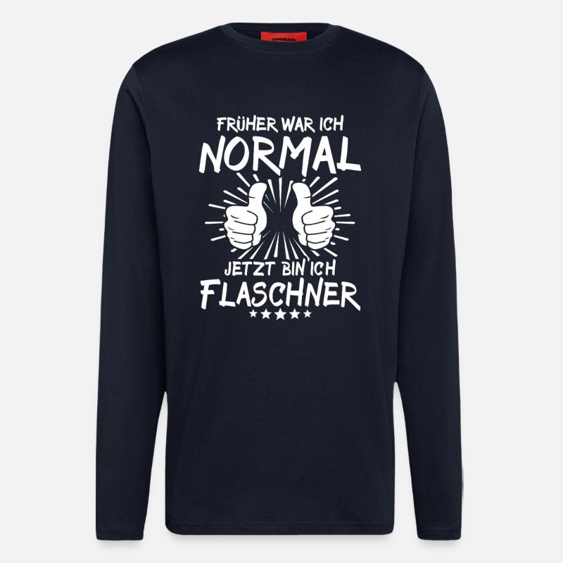 Flaschner - Langarmshirt - made by SPREAD  - DARK NAVY