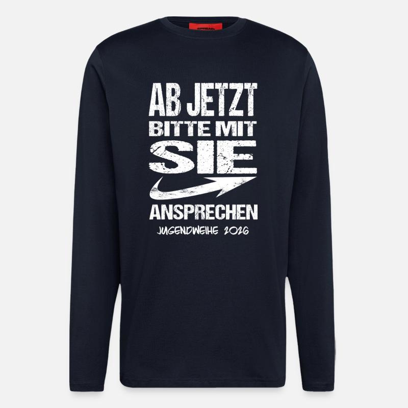 Jugendweihe - Jugendweihe 2026 - Longsleeve - made by SPREAD  - DARK NAVY