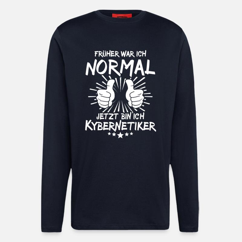Kybernetiker - Langarmshirt - made by SPREAD  - DARK NAVY