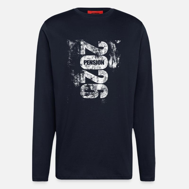 Pension 2026 | Finally done - Longsleeve - made by SPREAD - DARK NAVY