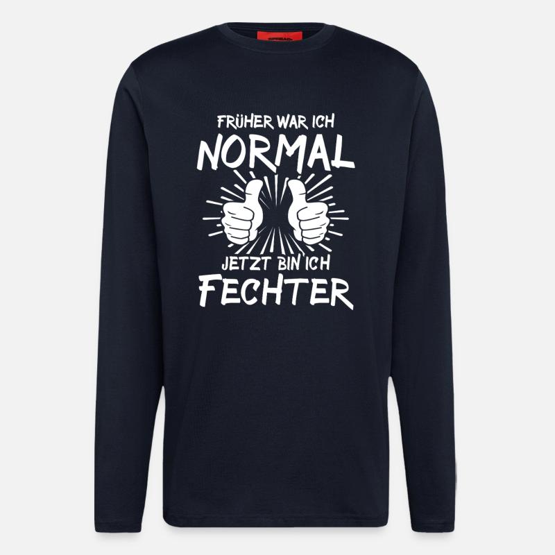 Fechter - Langarmshirt - made by SPREAD  - DARK NAVY
