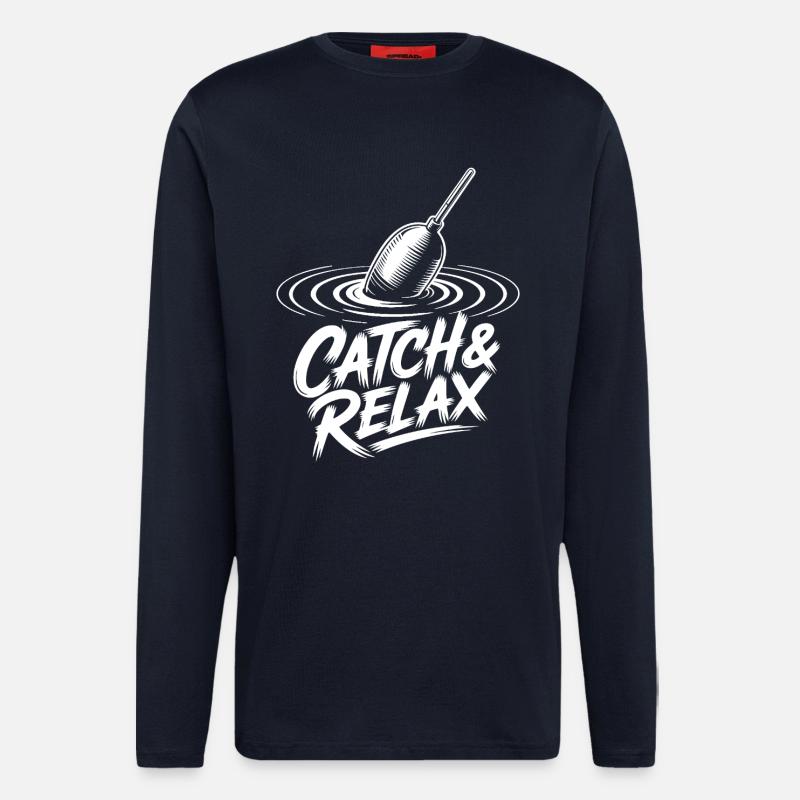 Catch & Relax - Langarmshirt - made by SPREAD  - DARK NAVY