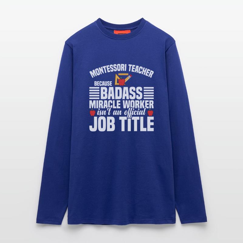 Methode der Lehrer-Wertschätzung Langarmshirt - made by SPREAD 