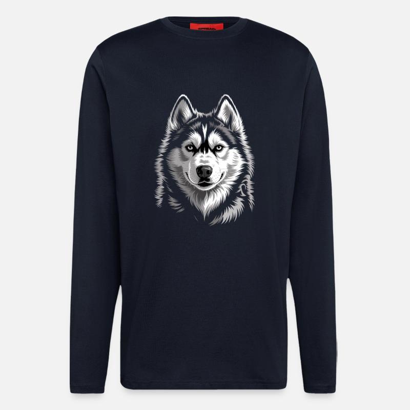 Husky - Longsleeve - made by SPREAD - DARK NAVY