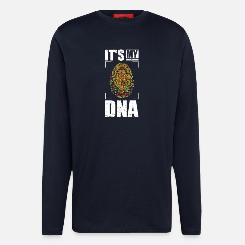 C’est mes TACOS DANN - Manches longues bio décontracté fabriqué en UE - DARK NAVY