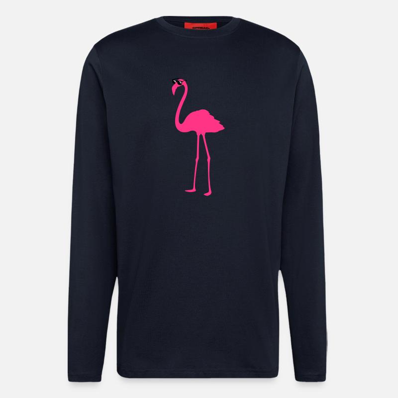 Flymingo - Fly Guy - Langarmshirt - made by SPREAD  - DARK NAVY