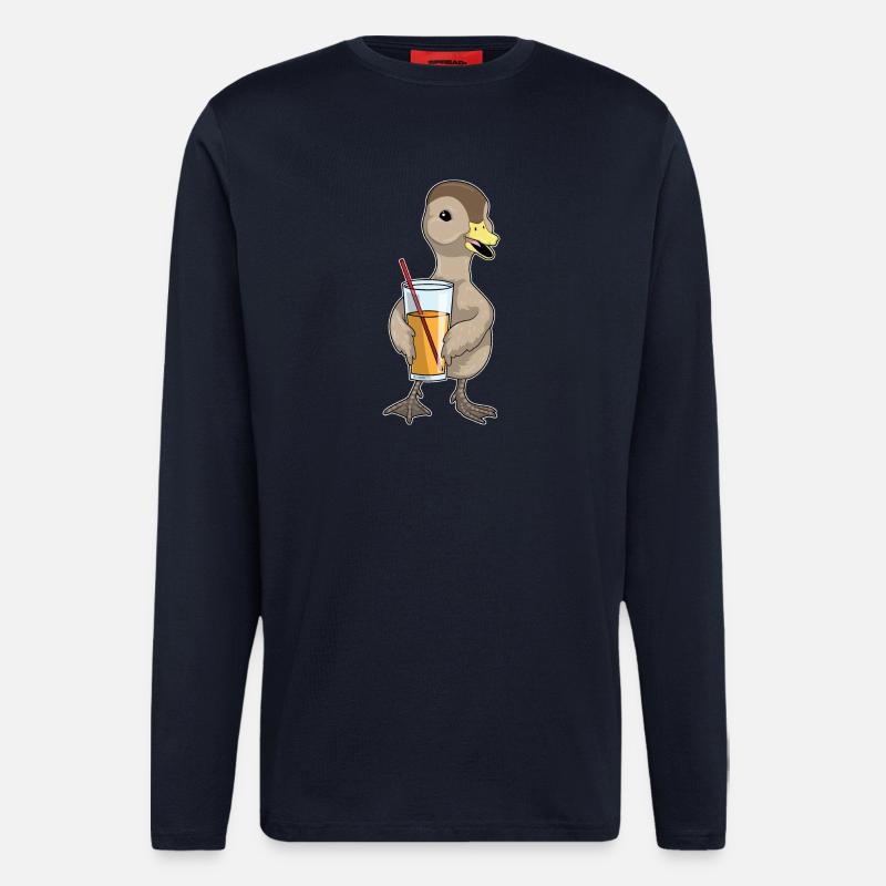 Ente Saft - Langarmshirt - made by SPREAD  - DARK NAVY