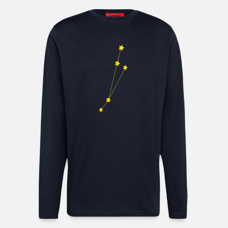 Sternzeichen Widder - Langarmshirt - made by SPREAD  - DARK NAVY