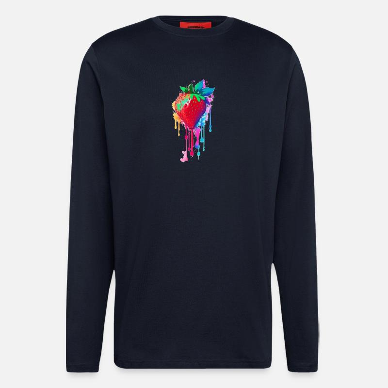süßes Früchtchen - Langarmshirt - made by SPREAD - DARK NAVY