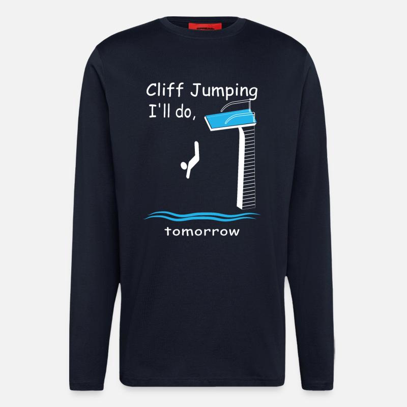 Klippenspringer - Langarmshirt - made by SPREAD  - DARK NAVY