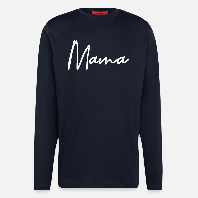Mama - Langarmshirt - made by SPREAD  - DARK NAVY