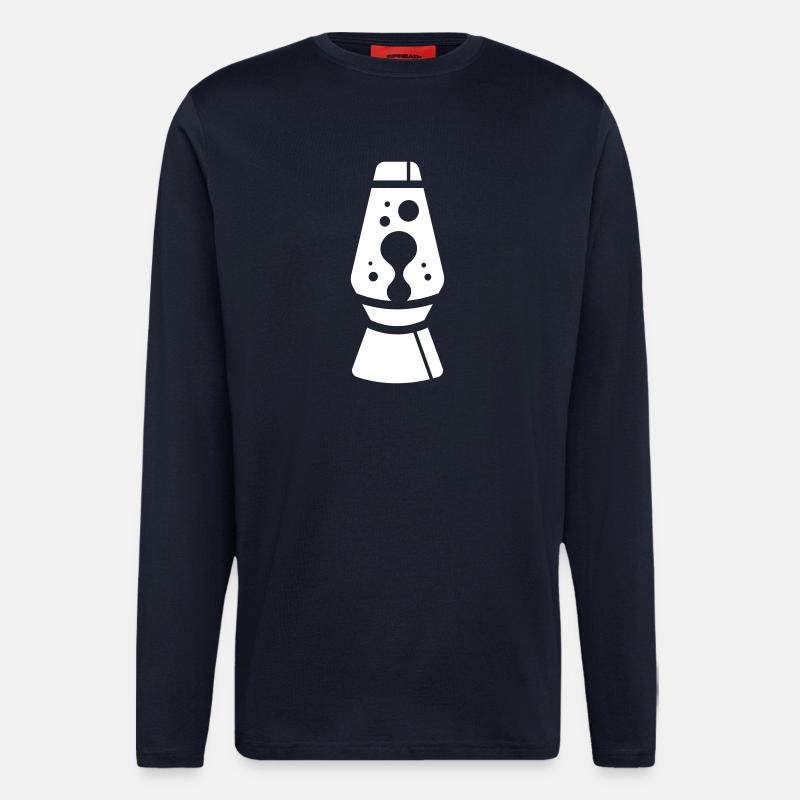 Relax Base Lava Lamp - Langarmshirt - made by SPREAD  - DARK NAVY