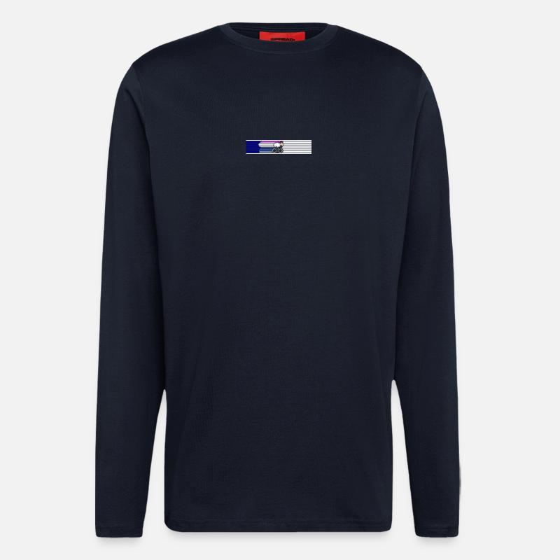 Tri Radfahren - Langarmshirt - made by SPREAD  - DARK NAVY