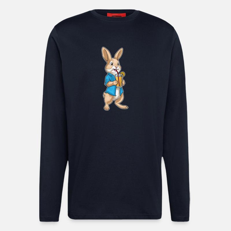Hase Saft - Langarmshirt - made by SPREAD - DARK NAVY