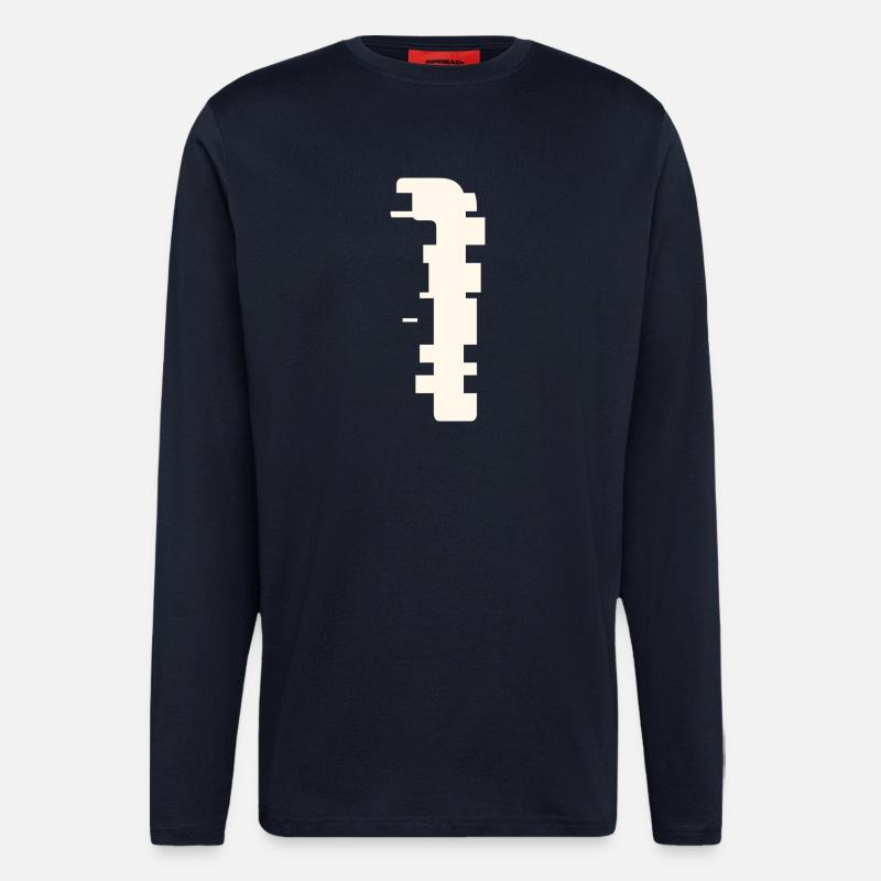 1 - Langarmshirt - made by SPREAD  - DARK NAVY