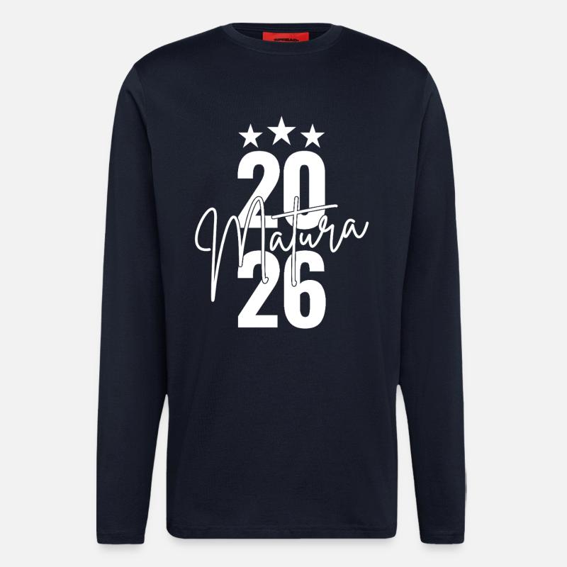 Matura 2026 - Langarmshirt - made by SPREAD  - DARK NAVY