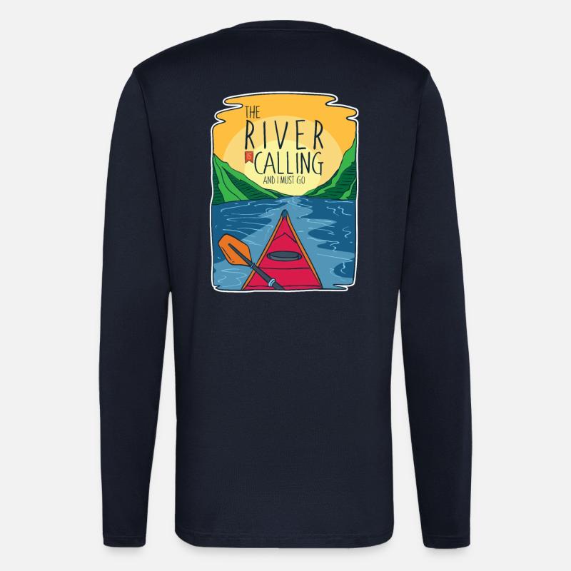 kayak - Longsleeve - made by SPREAD  - DARK NAVY