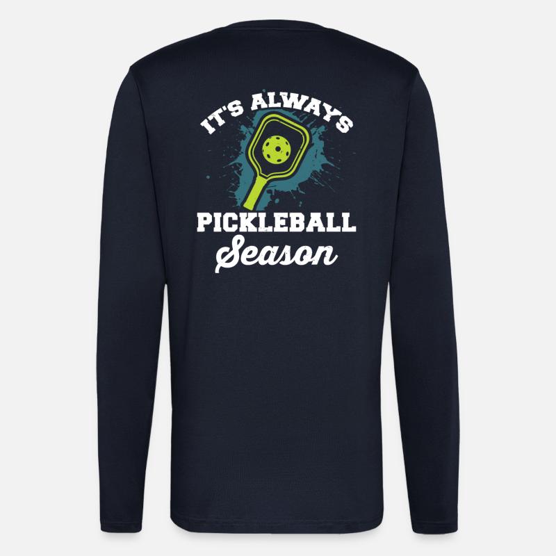 Pickleball - Langarmshirt - made by SPREAD - DARK NAVY