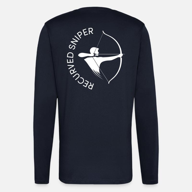 Archer Recurved Sniper Archery BSV - Longsleeve - made by SPREAD  - DARK NAVY