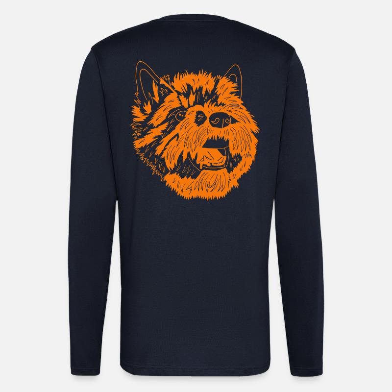 Cairn Terrier - Langarmshirt - made by SPREAD  - DARK NAVY
