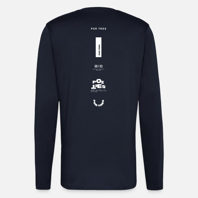 The Backhand - Langarmshirt - made by SPREAD  - DARK NAVY