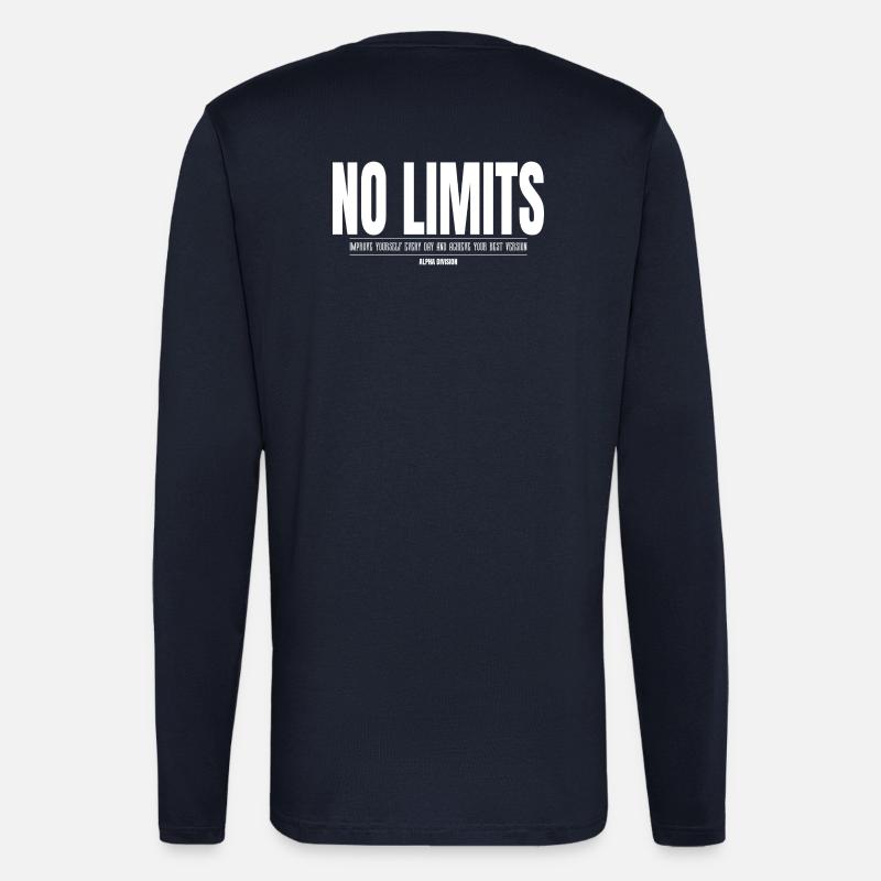 ALPHA DIVISION - No Limits - Sportbekleidung - Langarmshirt - made by SPREAD  - DARK NAVY