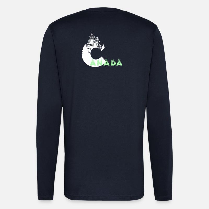 Kanada - Langarmshirt - made by SPREAD  - DARK NAVY